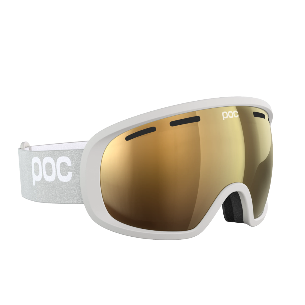 POC Fovea Clarity POW JJ, Mineral Grey/Sunny Gold, One Size