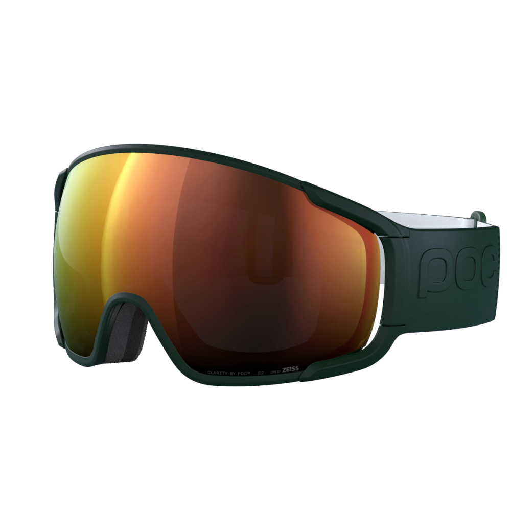 POC Zonula, Pargasite Green/Partly Sunny Orange, One Size