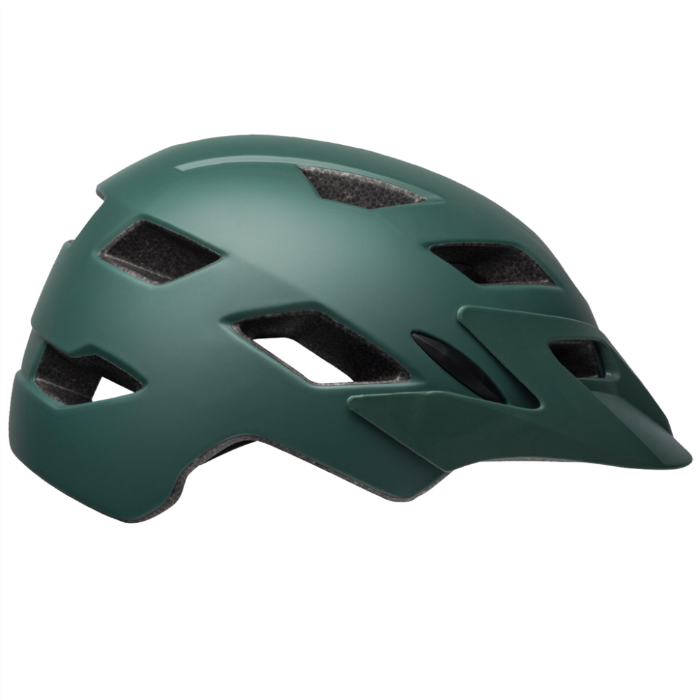 Bell Sidetrack Child Helmet matte dark green/orange, one size