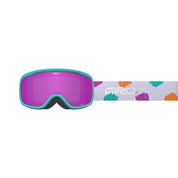 Giro Buster Flash Goggle, teal painted amber pink S2