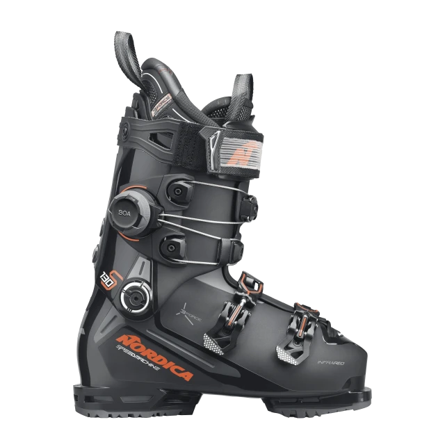 Nordica Speedmachine 3 Boa Cuff 130 S (GW) Black / Anthracite / Red,  26.5