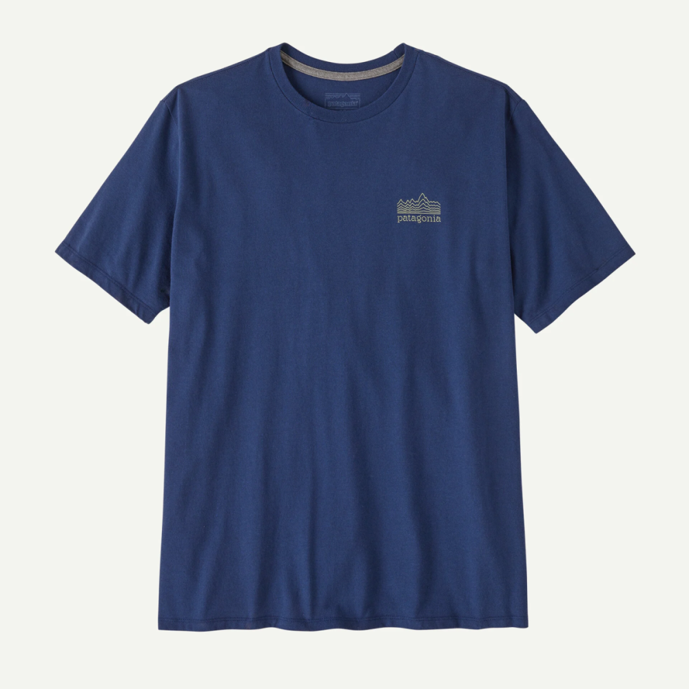 Patagonia M's Strataspire Responsibili-Tee, Clement Blue