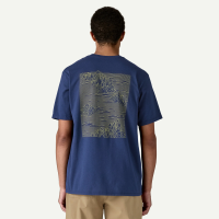 Patagonia M's Strataspire Responsibili-Tee, Clement Blue