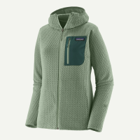 Patagonia W's R1 Air Full-Zip Hoody, Ellwood Green