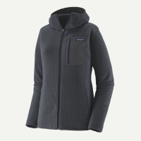 Patagonia W's R1 Air Full-Zip Hoody, Smolder Blue, L