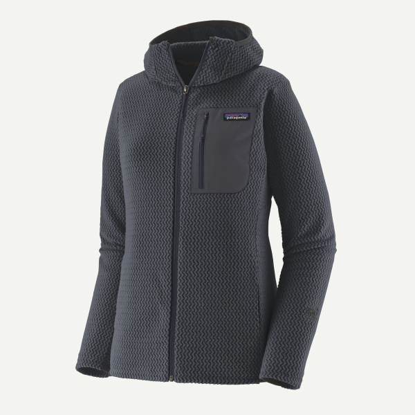 Patagonia W's R1 Air Full-Zip Hoody, Smolder Blue