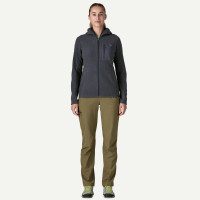 Patagonia W's R1 Air Full-Zip Hoody, Smolder Blue, L