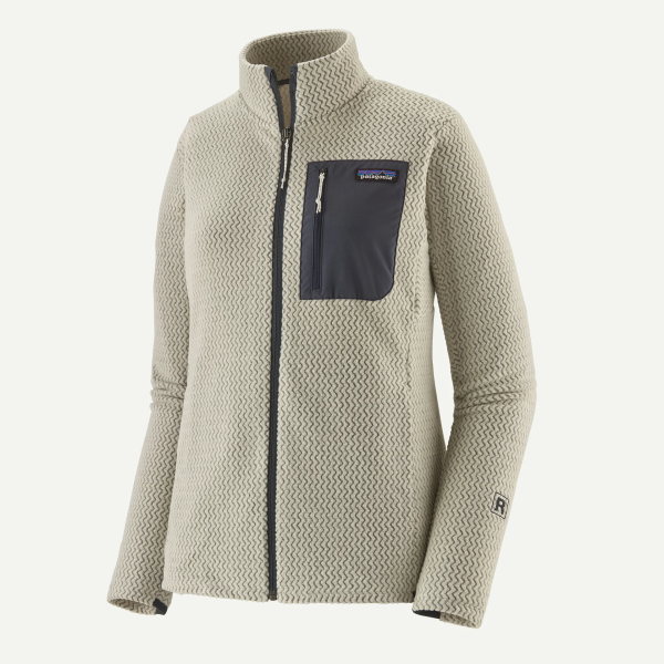 Patagonia W's R1 Air Jkt, Wool White