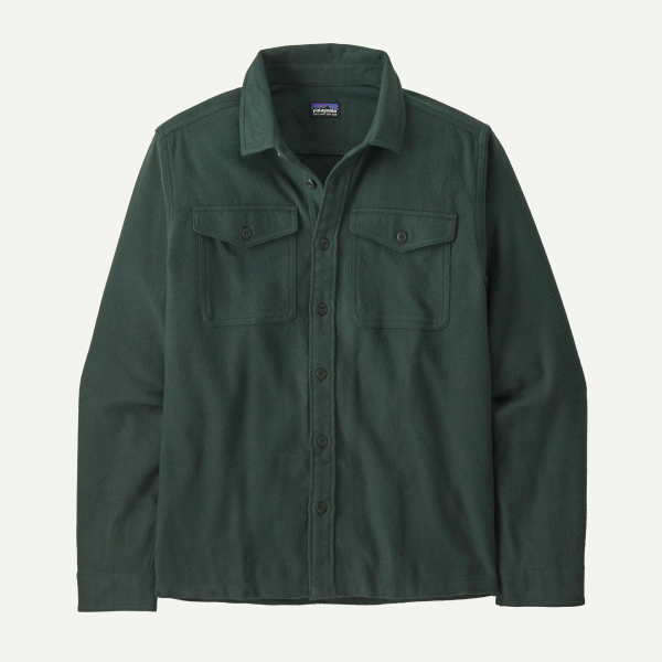 Patagonia M's Fjord Flannel Shirt, Whole Weave: Old Growth Green