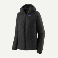 Patagonia W's Micro Puff Hoody, Black, L