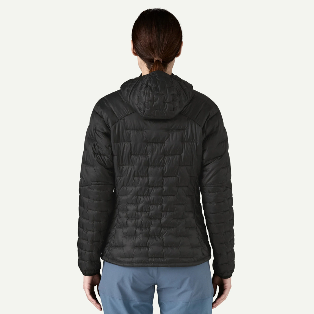 Patagonia W's Micro Puff Hoody, Black, L
