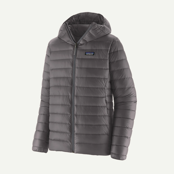 Patagonia M's Down Sweater Hoody, Forge Grey w/Forge Grey