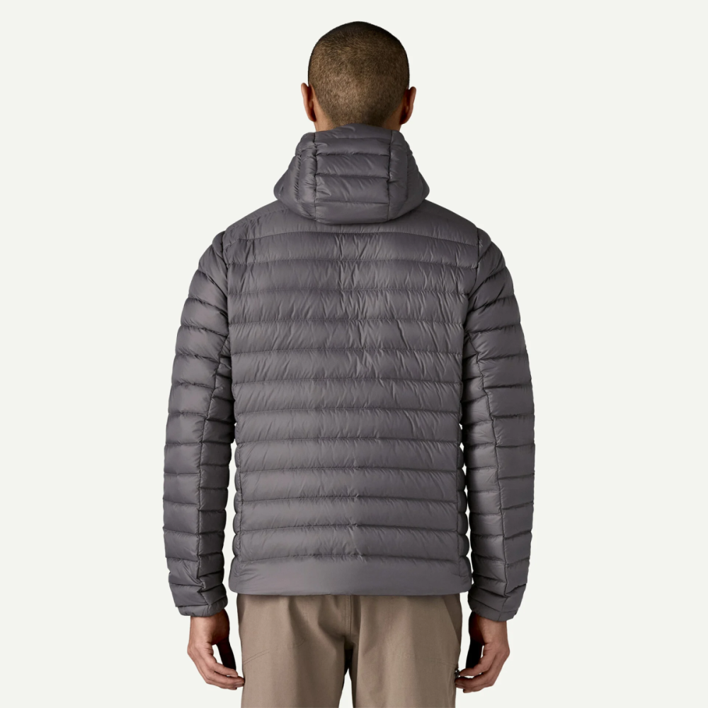 Patagonia M's Down Sweater Hoody, Forge Grey w/Forge Grey, XL