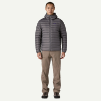 Patagonia M's Down Sweater Hoody, Forge Grey w/Forge Grey, XL