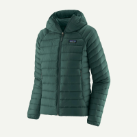 Patagonia W's Down Sweater Hoody, Cascade Green, S