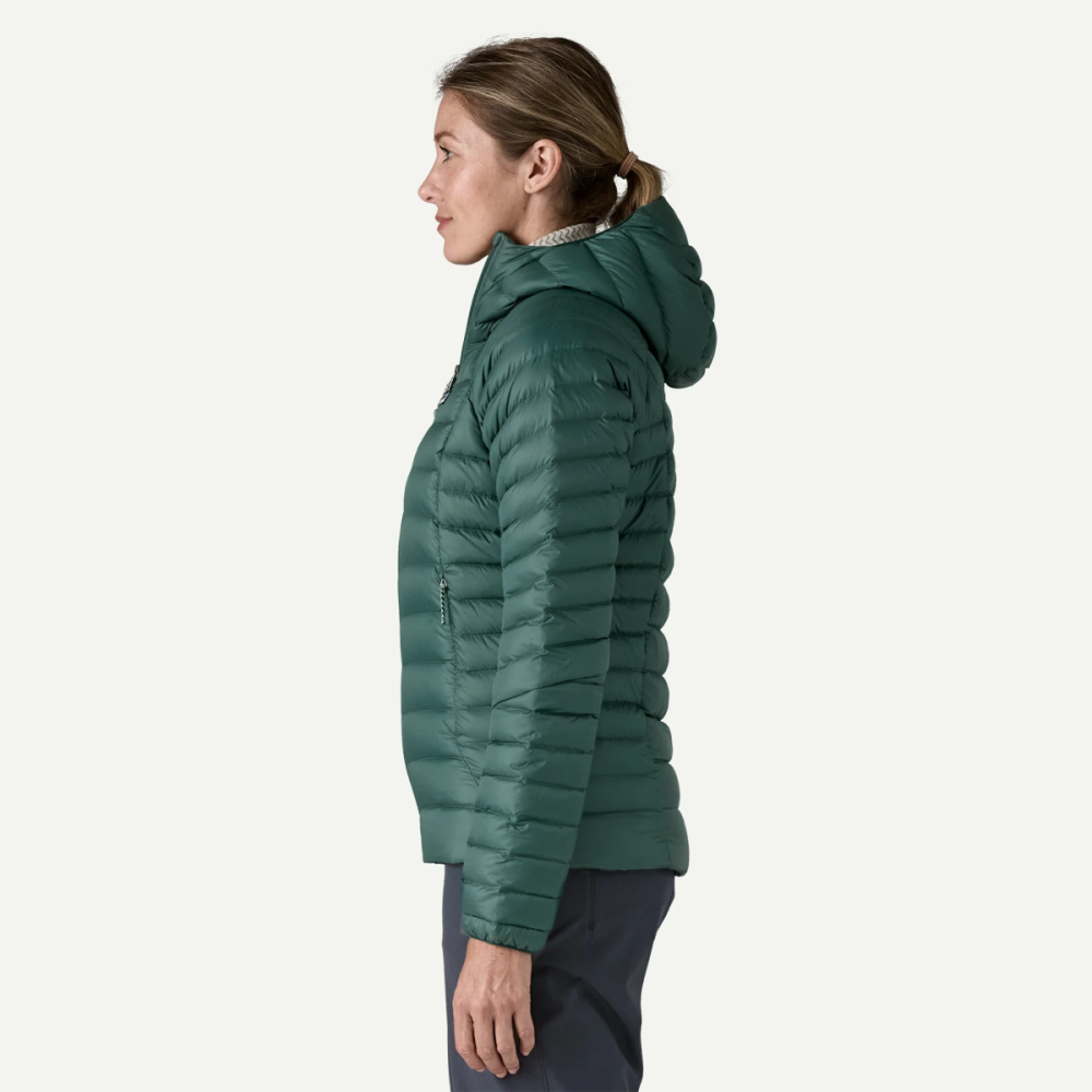 Patagonia W's Down Sweater Hoody, Cascade Green, S
