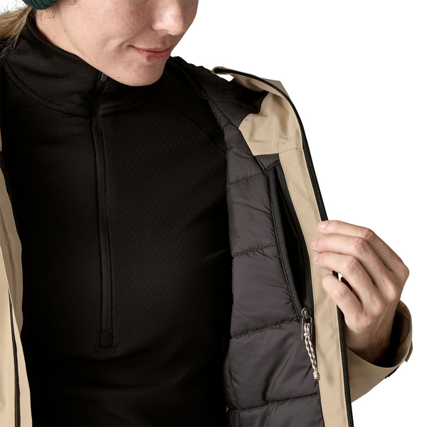 Patagonia W's Insulated Storm Shift Jkt, Oar Tan, S
