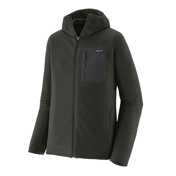 Patagonia M's R1 Air Full-Zip Hoody, Old Growth Green, M