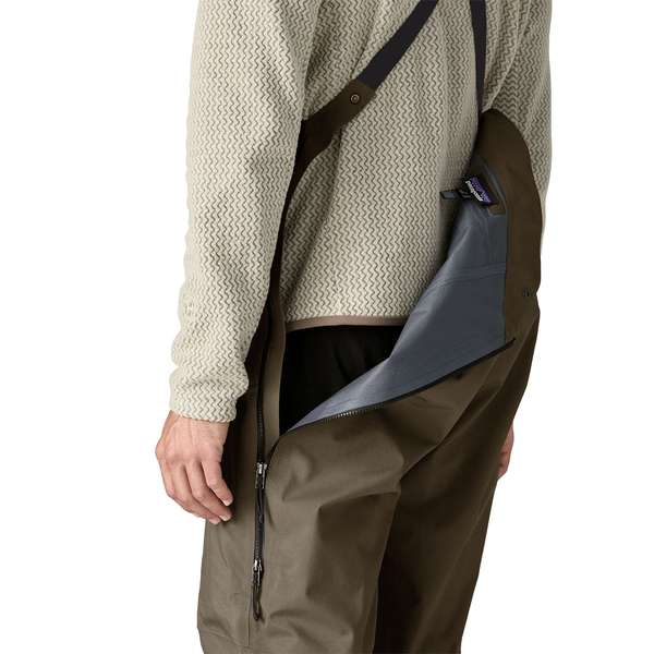 Patagonia M's Untracked Bibs, Marlow Brown, L