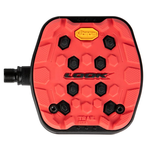 Look TRAIL GRIP RED, red