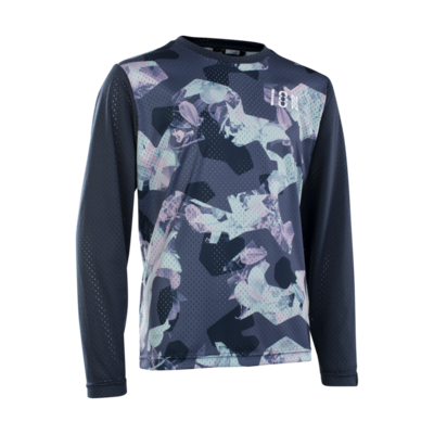 ION Bike Tee Scrub LS youth indigo dawn,    YM/140