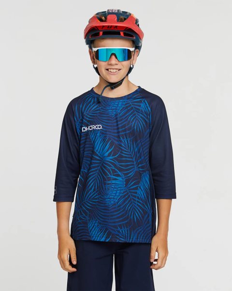 Dharco Youth 3/4 Sleeve Jersey | Forbidden Dunkelblau