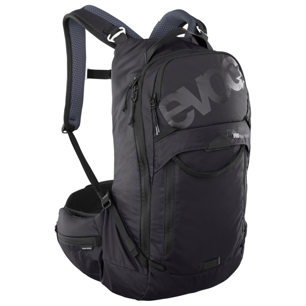 Evoc Trail Pro 16L Blackline Backpack, black