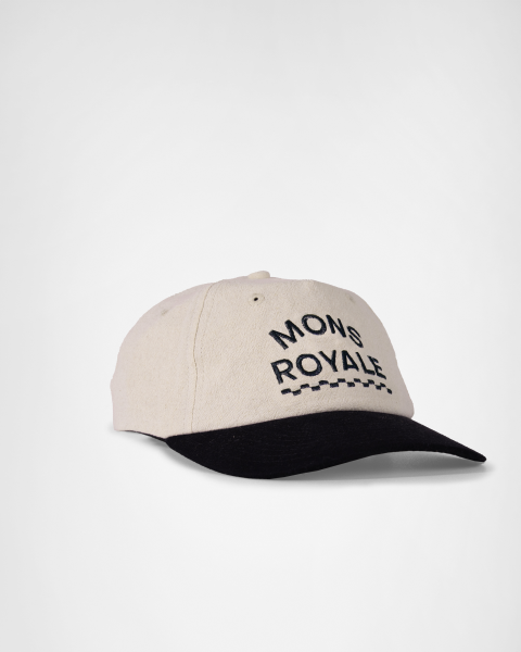 Mons Royale Shifty Cap, Oatmeal / Black, Grösse OS