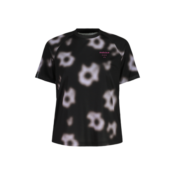 Maloja LancyM. Running Tee, deep black shadow