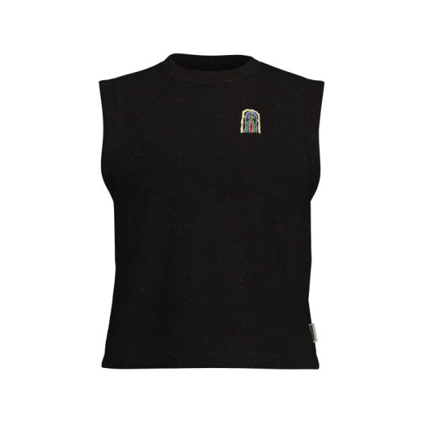 Maloja KinabaluM. Organic Cotton Tank, deep black