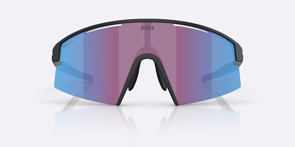 Bliz P006, Matte black, Violett Nano Optics/Blau Multicolor