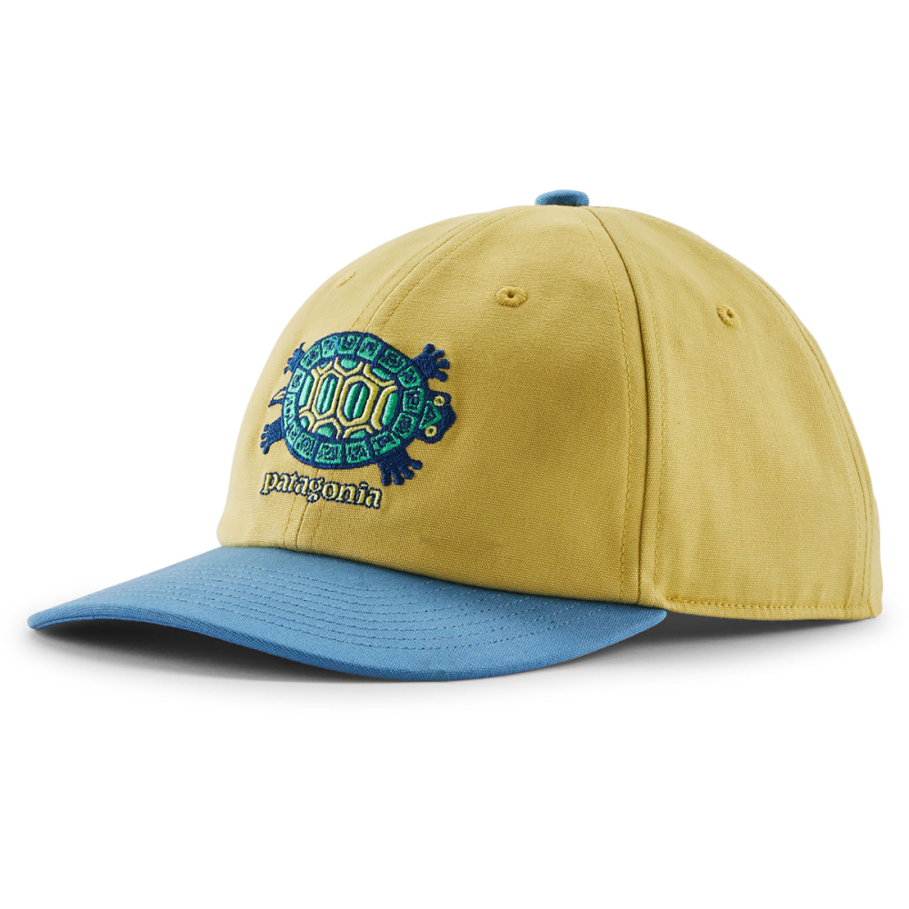 Patagonia K's Funhoggers Hat, Island Turtle: Limestone Yellow, ALL