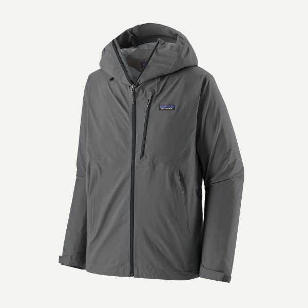 Patagonia M's Granite Crest Rain Jkt, Forge Grey w/Black
