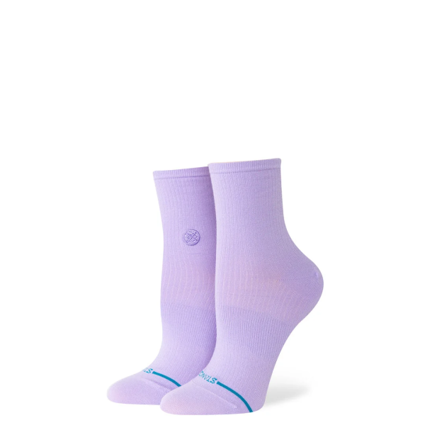 STANCE FINE RIB QUARTER, Purple