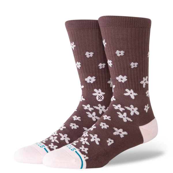 STANCE FLORAL DREAMS CREW, Brown