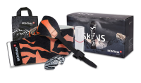 Montana Steigfell Montamix, Orange Cut and GO, 130 Skiclamp/ Tail Clip, 170cm-179cm (L)