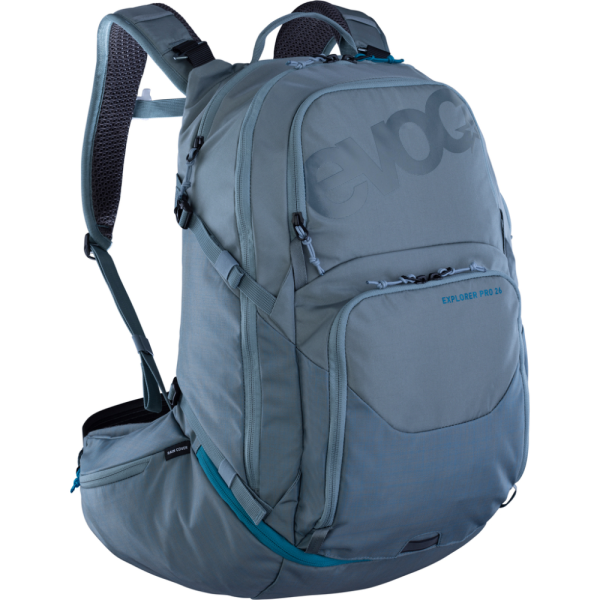 Evoc Explorer Pro 26L Backpack, steel