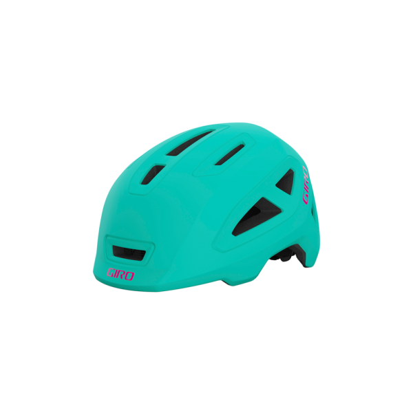 Giro Scamp II Helmet, matte screaming teal/bright pink