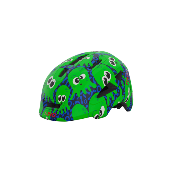 Giro Scamp II Helmet, matte midnight/bright green inked