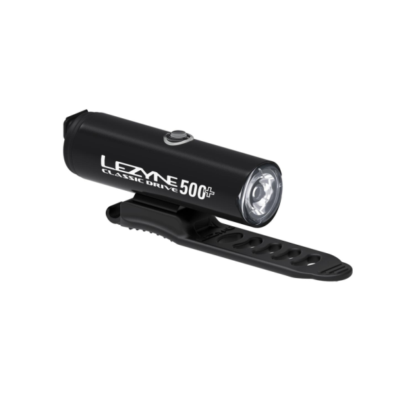 Lezyne Classic Drive 500+ Front, satin black