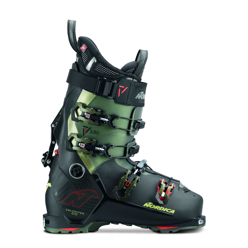 Nordica Unlimited, 130 DYN 285,  Black-irid Green-red