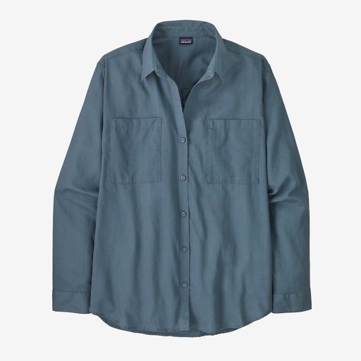 Patagonia W's LW A/C Buttondown, Utility Blue, M