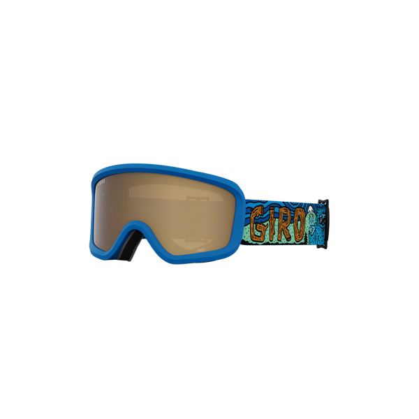 Giro Chico 2.0 Basic Goggle, blue shreddy yeti;amber rose S2