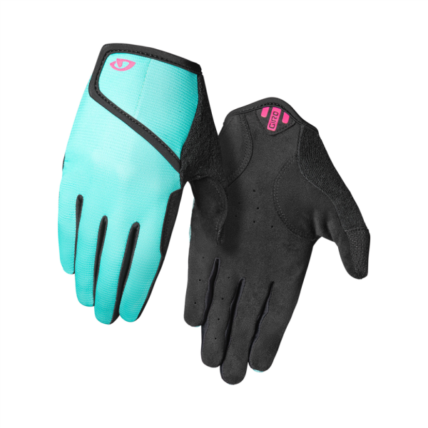 Giro DND JR III Glove, screaming teal/neon pink