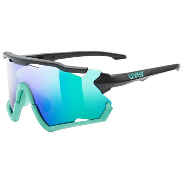 UVEX Sportbrille sportstyle 228 black mint mat