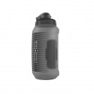 Fidlock Ersatz-Trinkflasche 750 ml Compact mit Bottle Connector, OHNE TWIST Base. Transparent Black.