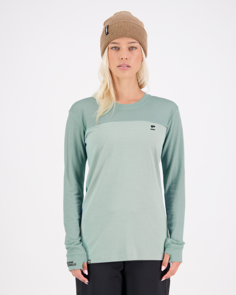 Mons Royale Yotei BF LS, Glacier / Dew
