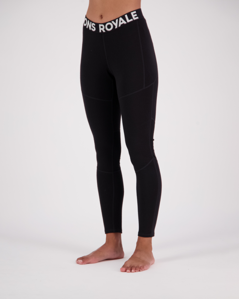 Mons Royale Olympus Legging, Black, Grösse M