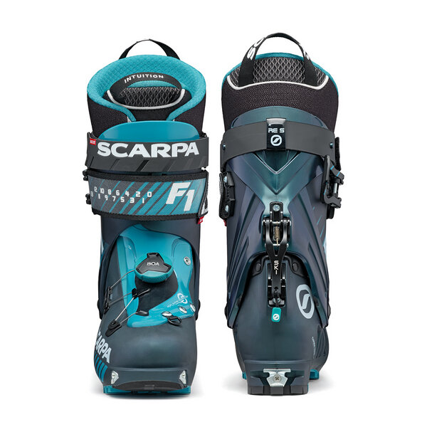 Scarpa Skischuhe - F1 Thermo Intuition Anthracite/Ottani