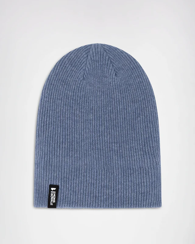 Mons Royale Chunky Logger Beanie, Dark Denim, Grösse OS